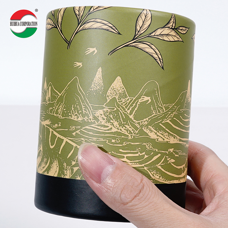 White Cardboard Food Jar